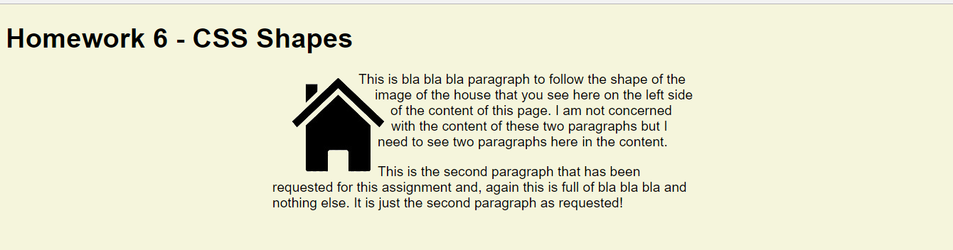 image of house with side text